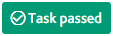 Tasks_Task_passed.png Task passed indicator