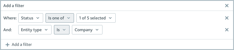 Tutorial_Views_Add_filter_entity_type.png Add a filter dialog with the entity type filter added.