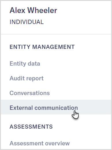 External_communication_menu_option.png External communication entity menu option