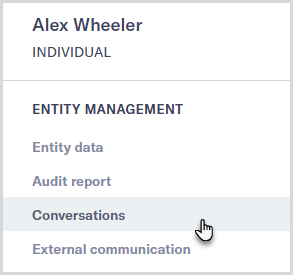 Entity_Conversations_menu_item.png Individual entity Conversations tab menu item.